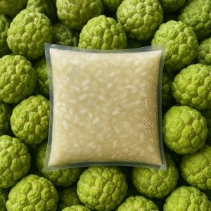 Savor the rich, creamy sweetness of farm-fresh Sitapal (Custard Apple), carefully transformed into 100% pure pulp. Perfect for crafting decadent desserts, smoothies, shakes, ice creams, or even exotic cocktails—let your creativity run wild!